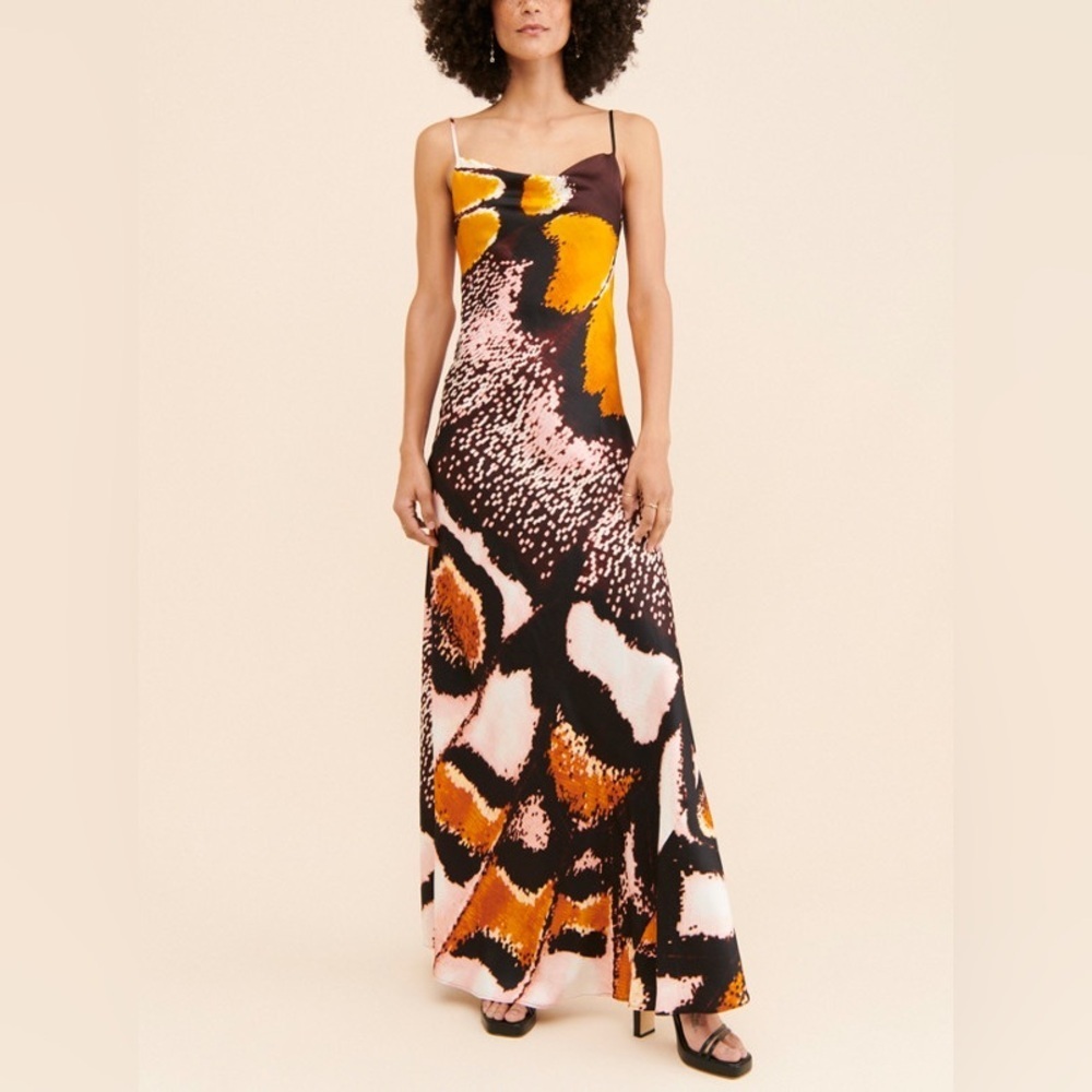 Chufy Laurel Maxi Slip Dress Size M
